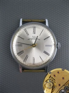LUCH Wristwatch 2209 slim 23 jewels Vintage mechanical men`s Soviet Union USSR - Picture 1 of 12