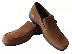 Earth Shoes Leather Mens Clayton 2005 Size 14 Brown New in Box 6680808 - Picture 1 of 7