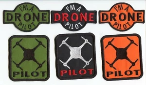 DRONE PILOT - 2 Patch Set #1 - DJI Mavic Phantom Inspire Mini 3 Pro Quadrocopter - Bild 1 von 7