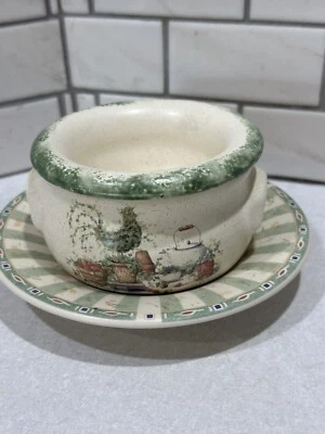 Pfaltzgraff Garden Party (Garden Impressions) Dip Cooler Set-(Dip Bowl &Icer - Image 1 of 4