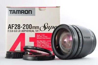 Tamron AF 28-200mm f3.8-5.6 LD Aspherical Lens for Pentax [Exc+5] Japan/ 0663I#1 - Image 1 of 4