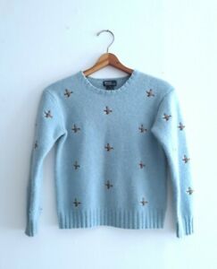 Vintage Polo Ralph Lauren Cashmere Wool  Mallard Duck Sweater