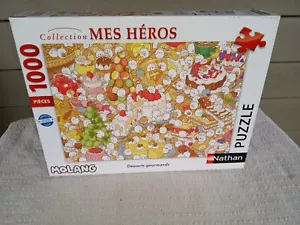 Nathan Ravensburger Desserts Gourmands 1000 Piece Jigsaw Puzzle New Sealed - Picture 1 of 8