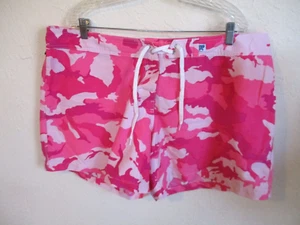 Y2K Xelosette Pink Camo Board Shorts Size 20 Hand Made in Cali - Picture 1 of 5