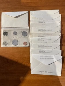 Canada Proof like set 1985 to 1995 - Bild 1 von 1