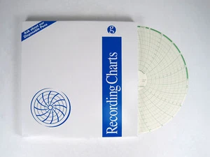 Bailey Circular Recording Charts 10-100 Range No. 100C6 PN-00034082 - Picture 1 of 1