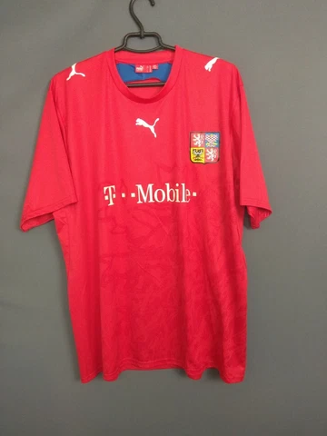 Czech Republic Jersey 2006 2008 Home Size XXL Shirt Puma ig93 Cover