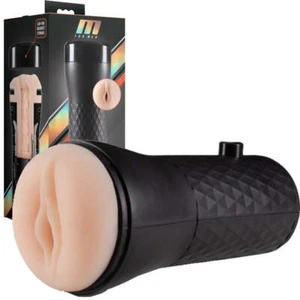 M for Men Torch Thrill Vagina 3D Textured Male Masturbator Pocket Pussy Sex Toy - Picture 1 of 8