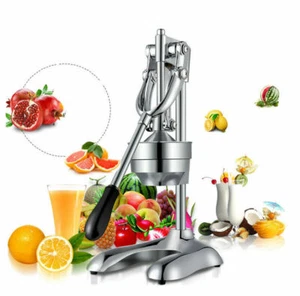 Commercial Orange Juicer Hand Press fresh Manual Citrus Fruit Lemon Squeezer - Picture 1 of 10