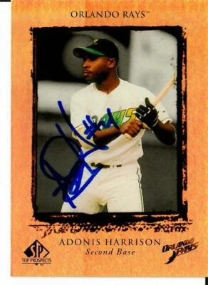 "Orlando Rays" Adonis Harrison Hand Signed UPPER DECK Trading Card - Image 1 of 2