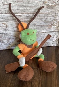 Peluche vintage 1999 Davey Crickett "Crockett" peluche berretto 10" logo orso - Foto 1 di 5