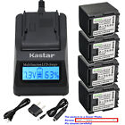 Kastar Battery LCD Fast Charger for Canon BP-819 CG-800 Canon VIXIA HF S10