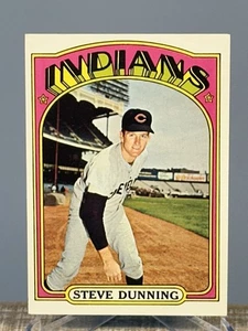 1972 Topps High Number #658 Steve Dunning Cleveland Indians - Picture 1 of 3