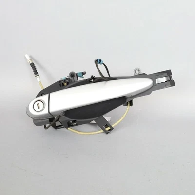 2007-2013 BMW X5 X6 Front Door Outside Door Handle Carrier Left Silver OEM Used Foto 1 de 4