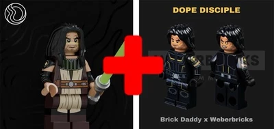 LEGO Star Wars Custom Quinlan Vos OBT Bricks Plus WeberBricks BrickDaddy Quinlan - Image 1 of 3