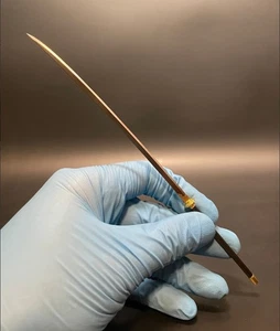 Handmade Metal 1/12 Long Sword Weapon Model Decor DIY For 6" Action Figure Toy - Picture 1 of 4