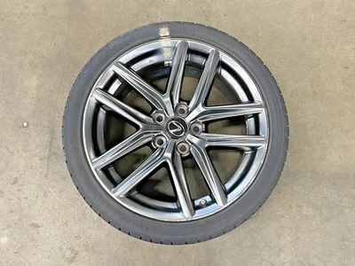 ⭐2017-2020 LEXUS IS300 WHEEL RIM TIRE 255/35/18 18X8.5 10 SPOKE OEM LOT2634 Foto 1 de 4