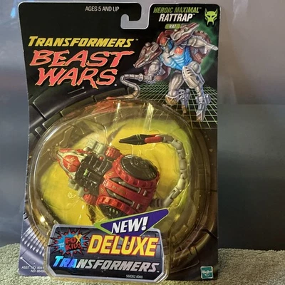 Vintage NIB 1999 Transformers Beast Wars Rat trap Toy - Image 1 of 4