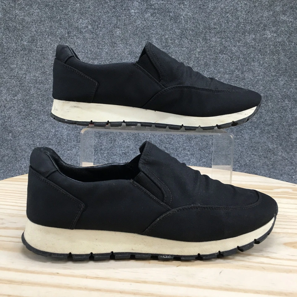 Zapatos Prada para mujer 39,5 negros de nailon deportivos sin cordones zapatillas informales cómodas Foto 1 de 4