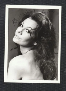 Películas de mano IMOGEN HASSALL †38 `Condess of Cleavage`, muy escasas firmadas 5x7 - Imagen 1 de 1