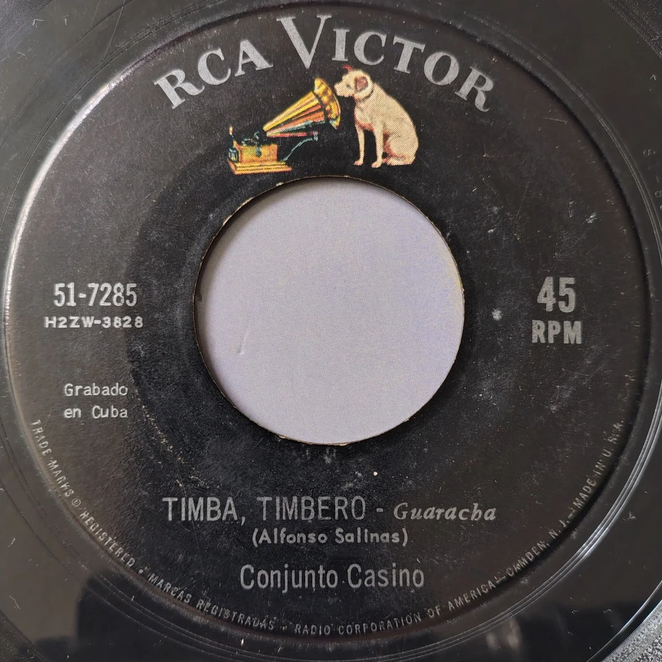 Conjunto Casino - TIMBA TIMBERO / Cuba GUARACHA - RCA 45 hear! - Image 1 of 1