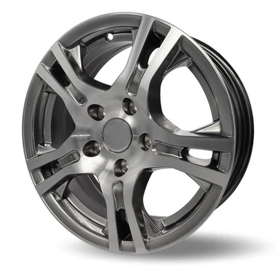 Alufelge TR7 silber 6Jx15 112x5 ET30 1000kg z.B. Fendt Caravan Trailer Anhänger - Bild 1 von 4