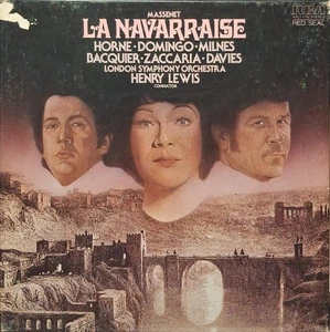 Massenet – La Navarraise / Henry Lewis, Horne, Domingo - LP Box Set - Picture 1 of 4