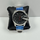 Diesel Mega Chief DZ4308 Chronograph Black Dial Stainless Steel Band Men's Watch