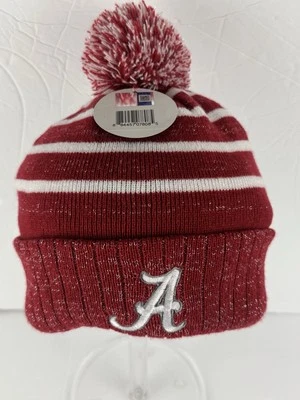 ALABAMA MAREA CARMESÍ - NCAA - Juvenil - Gorro/Sombrero Calavera/Gorra de Stock - Nuevo con Etiquetas Foto 1 de 4