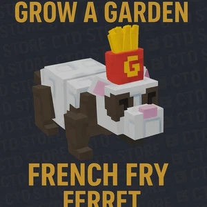 Pommes Frites Frettchen | 🌱Roblox Grow A Garden🚀🔴LIEFERUNG AM SELBEN TAG🔴Günstigste 💸 - Bild 1 von 1