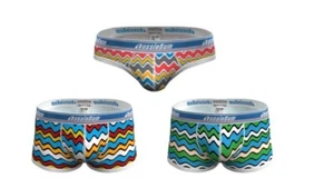 Wiggle Daly Multicolor Briefs/Trunks Aussiebum in 3 models - Picture 1 of 13
