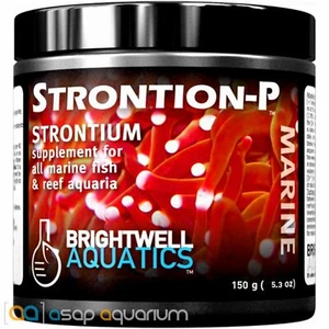 Brightwell Aquatics Strontion-P 150 gramos Polvo Estroncio Coral Vivo Suplemento - Imagen 1 de 1