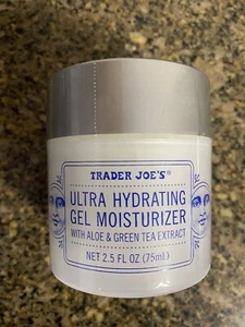 New Trader Joe's Ultra Hydrating Gel Moisturizer Aloe Green Tea Extract 2.5oz ea - Picture 1 of 2
