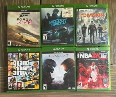 Forza Horizon 2, Need for Speed, Grand Theft Five, NBA2K16 (Plus More) Xbox One - Image 1 of 3