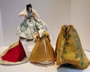 Muñeca Peggy Nisbet 1978 8" Reina Isabel II Coronación Vestiduras Torre Tesoro - Imagen 1 de 24