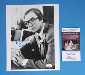 MICHAEL CAINE SIGNED 8X10 PHOTO WITH JSA COA psa bas 2 Time Academy Award Winner - Bild 1 von 1