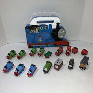 Thomas The Tank Engine Train case ERTL 2001 full of ERTL Take and Play bundle - Picture 1 of 7