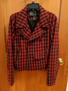 Junior's Urban Behavior Plaid Jacket - Picture 1 of 5