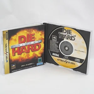 DIE HARD TRILOGY Sega Saturn 2787 ss - Picture 1 of 8