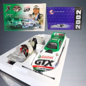 2002 ACTION RACING JOHN FORCE CASTROL GTX 100TH WIN LE MUSTANG FUNNY CAR 401300 - Picture 1 of 7