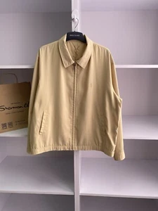 Vintage Yves Saint Laurent Logo Bomber Light Jacket - Picture 1 of 12