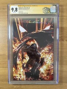 GARGOYLES #5 VIRGIN VARIANT COVER N CGC 9.8 SS SIGNED BY CLAYTON CRAIN INFINITY - Bild 1 von 4