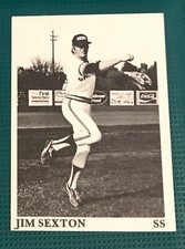 1975 TCMA Shreveport Captains JIM SEXTON