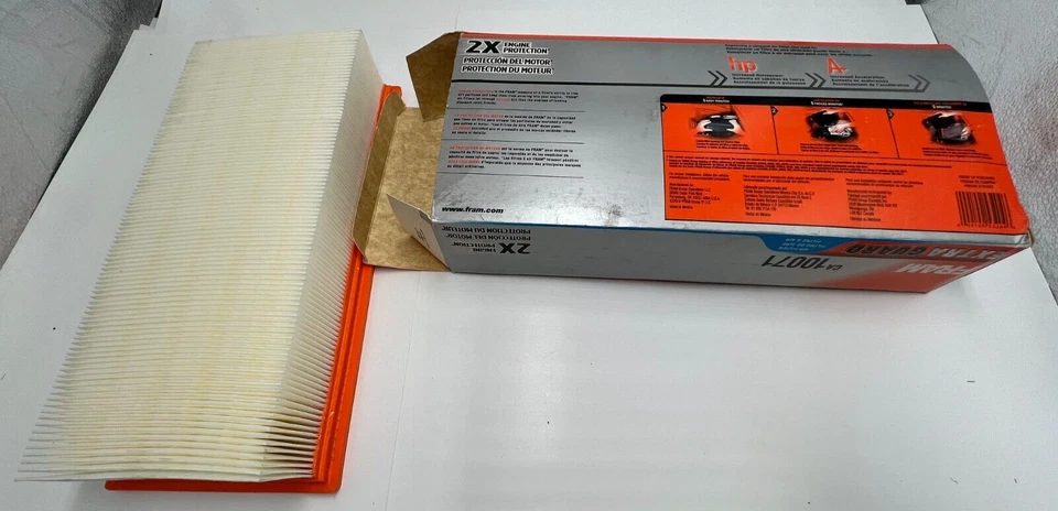 (CANTIDAD 2) Filtro de aire de marco CA10071 para Ford F59 F53 F-250 Super Duty 2005-2019 Foto 1 de 4