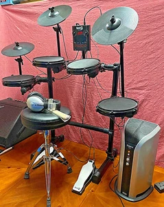 ROCKJAM MESH 1000 # KIT BATTERIA ELETTRONICA PEZZI DI RICAMBIO # rullante modulo piatto tom - Foto 1 di 62