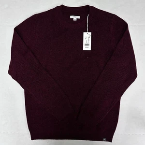 $200 Nuevo Suéter de Lana BRAX Rick Para Hombre Grande L EE. UU. 52 UE Informal Rojo Oscuro L/S - Imagen 1 de 8