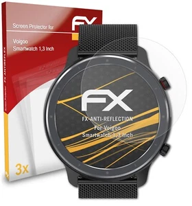 atFoliX 3x Film Protection d'écran pour Voigoo Smartwatch 1,3 Inch mat&antichoc - Photo 1 sur 9