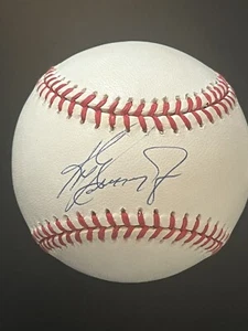 Ken Griffey Jr. Signed Official American League Baseball PSA COA - Picture 1 of 4