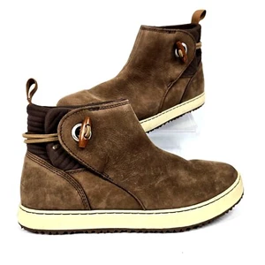 L.L. Bean Mountainside Toggle Brown Leather Boots Women's Size 9 - Picture 1 of 10