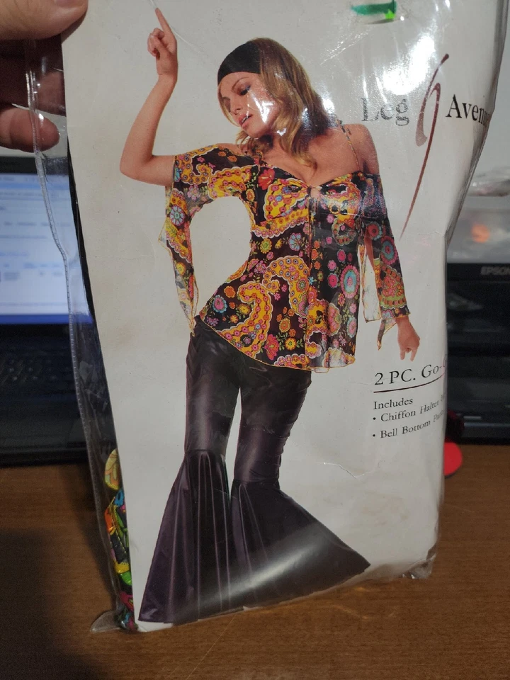 XX 83191 Go Go  Diva Bell Bottom Women Costume by Leg Avenue - Image 1 of 1